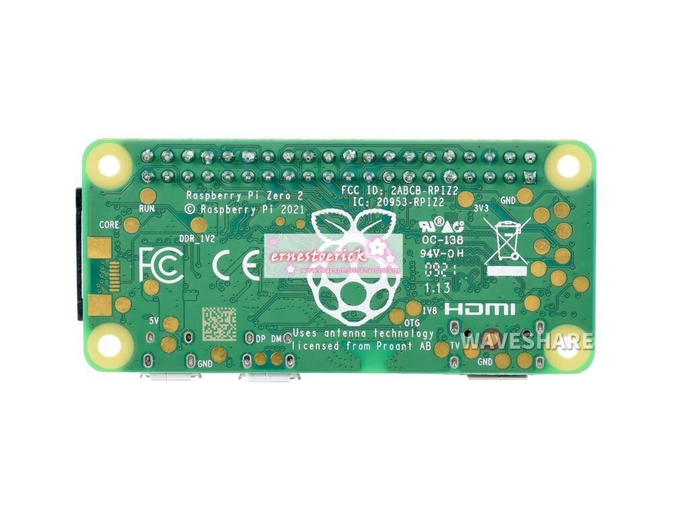 Raspberry Pi Zero 2 WH Module Board 512MB RAM WiFi & Bluetooth - Image 4 of 4