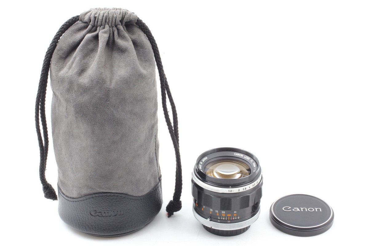 専用ケース付き　Canon FL 55mm f1.2 標準大口径】Canon FL 55mm F1.2 外観レビュー | 収差Love