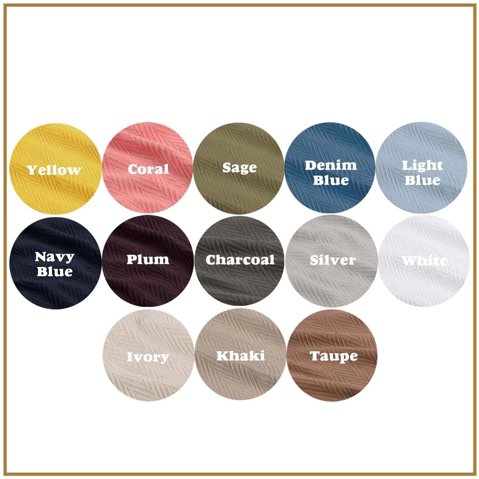 Manta o tiro de algodón moderno Metro Chevron en zig-zag para todas las estaciones Foto 4 de 4