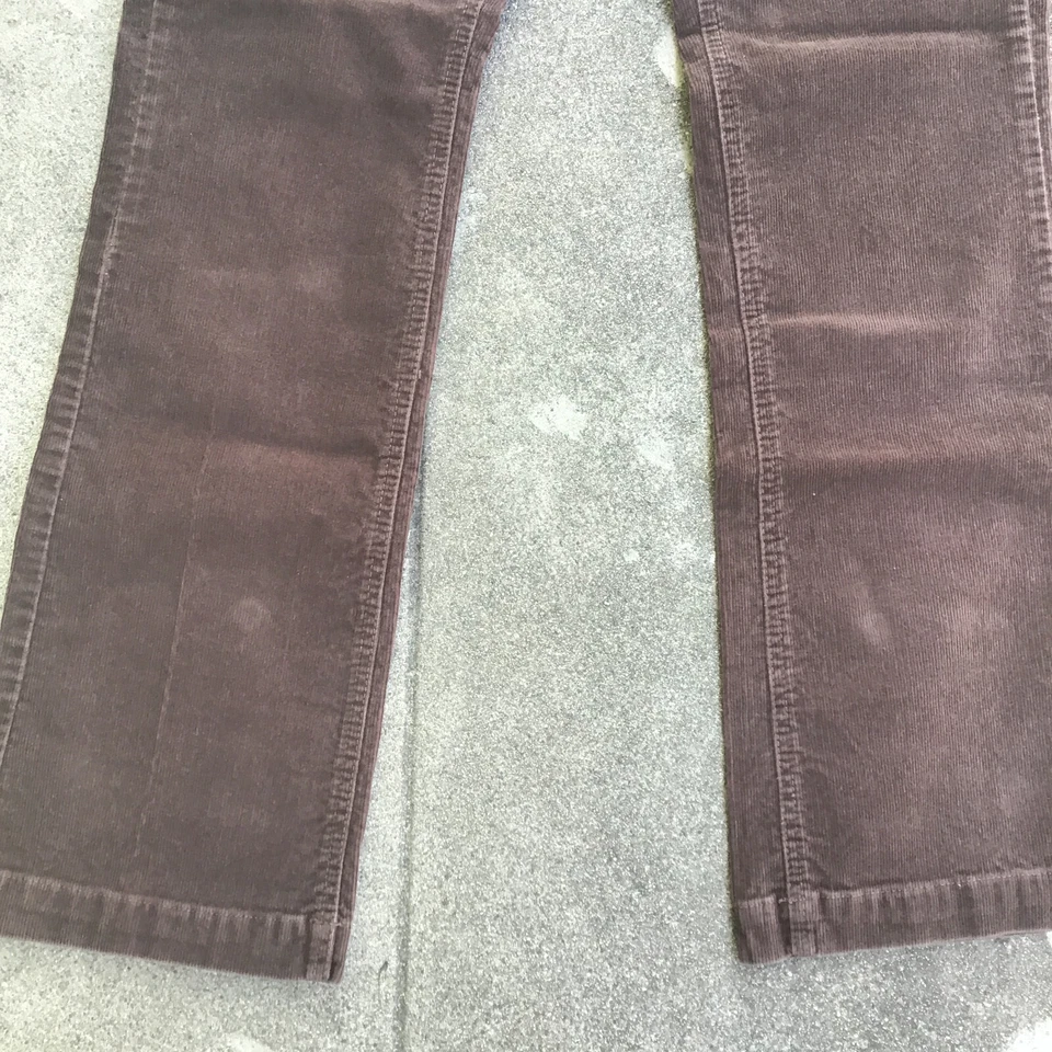 Pantalones de mezclilla Polo Ralph Lauren marrón pana Wendy para mujer talla 8 (29 x 32) Foto 2 de 4