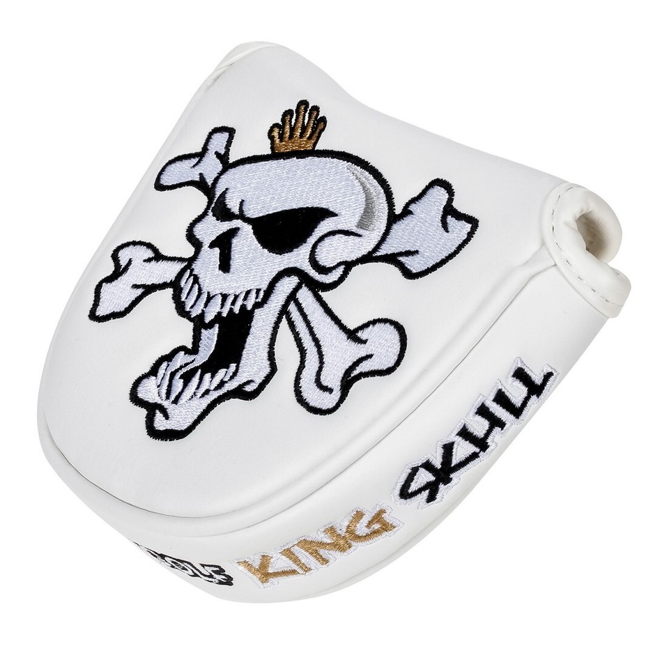 Skull Magnetic Mallet Putter Cover &ndash; Testina Mallett Con Calamita Per Scotty Cameron (C911)