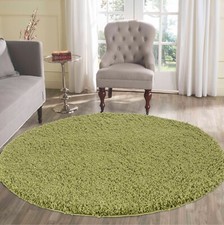 Shaggy Rugs Circular Round Rugs Living Room Soft Pile