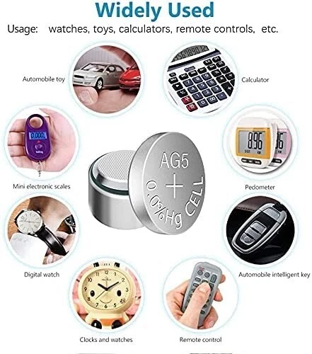2 pcs AG7 battery Exp 2027 395 LR57 LR927 SR57 195 GP95A SR927W Watch Exp 2027 - product detail image 5