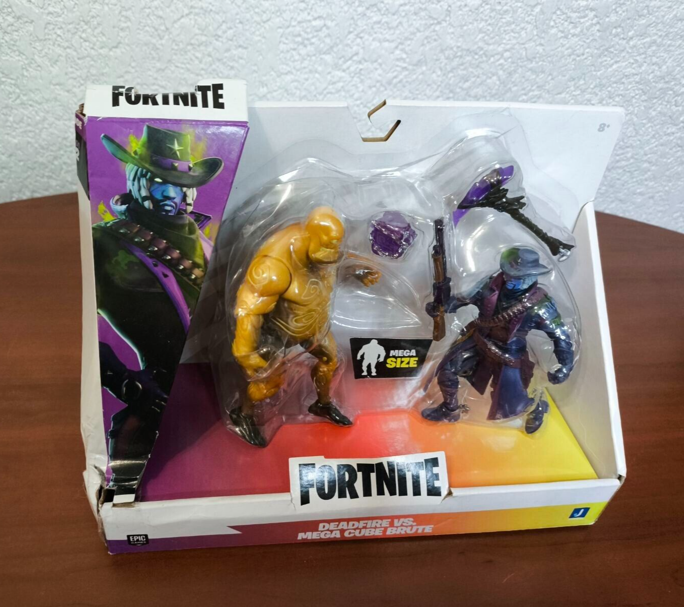 Fortnite Deadfire Vs. Mega Cube Brute Action Figure Set 2022