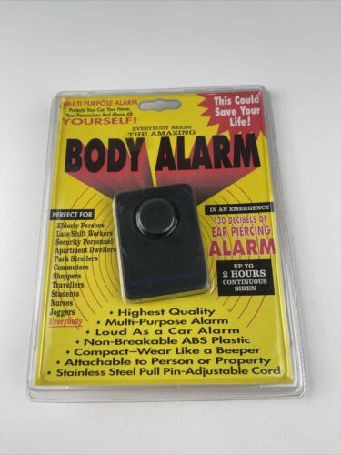 The Amazing Body Alarm Personal Body Protection 130 decibels - New - Afbeelding 1 van 4