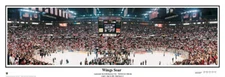 NHL Detroit Red Wings 2002 Stanley Cup Final Wings Soar Panoramic Poster 4033