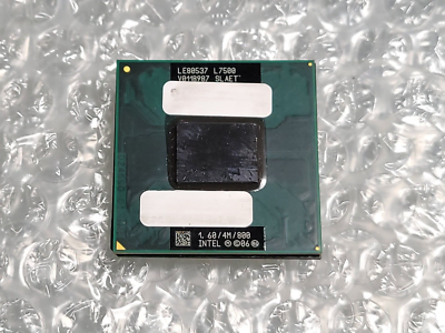 RARE* INTEL CORE 2 DUO L7500 CPU 1.60 GHz 800 MHz BGA479 SLAET