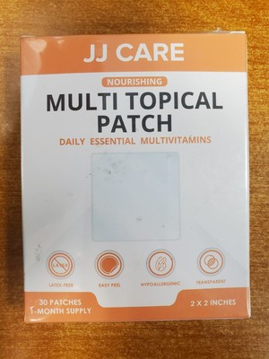 Nourishing Multi Topical Patch 30 Ct 2x2 Essential Multivitamins Ex11/30/24 E13C