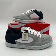 Es Accel OG (Skate Shoes) Grey/Navy/Marine/White Mens Size 10.5