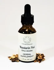 MANDARIN PEEL Herbal Supplement / Liquid Extract Tincture / Citrus Orange
