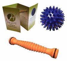 Foot Roller for Plantar Fasciitis and Porcupine Massage Ball - Massage Tools