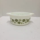 Pyrex Crazy Daisy / Spring Blossom 472 Cinderella Round Casserole 1.5PT