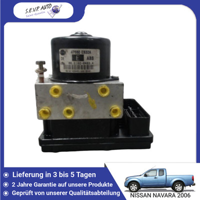   ABS-HYDRAULIKEINHEIT   NISSAN NAVARA DOUBLE CABINE 47660EB33C  