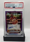 2023 Topps Chrome Purple Geometric Auto Dominique Wilkins PSA10