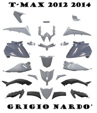 KIT CARENE TMAX 530 2012 2013 2014 GRIGIO NARDO' SCOCCHE PLASTICHE 24 PEZZI