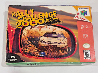 Rally Challenge 2000 (Nintendo 64, 2000) N64 Authentic OEM Complete CIB!