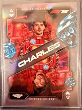 2025 Topps Chrome Formula 1 F1 Charles Leclerc Ace of Trades Insert Ferrari Base
