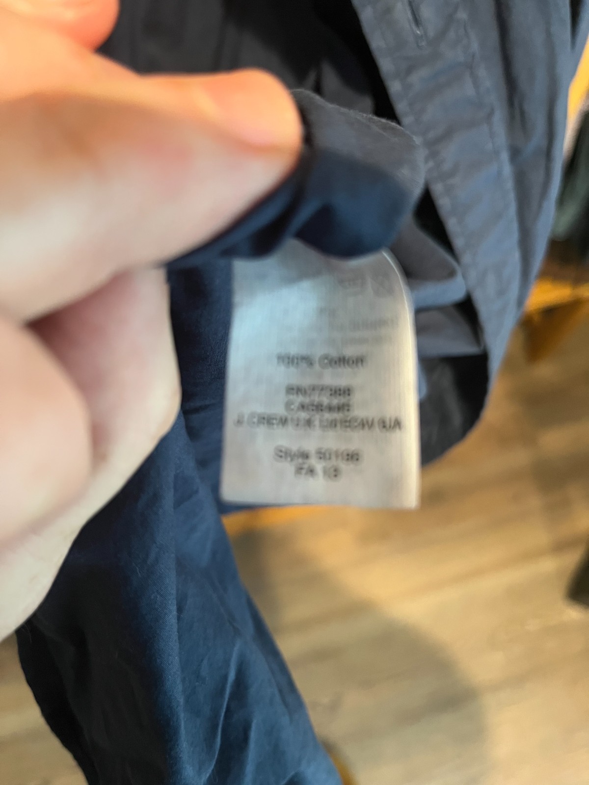 J. Crew button down collar lightweight button down - image 3