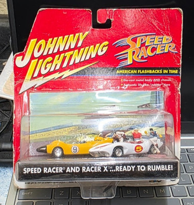 Johnny Lightning Speed Racer and Racer X Ready to Rumble Flashbacks In Time