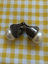 Suarti Sterling Silver 925 Pearl Earrings