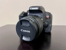 Canon EOS Rebel T7i / EOS 800D 24.2MP Digital SLR Camera With Lens BUNDLE - BAG