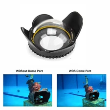 Sea Frogs 4" Underwater Wide Angle Dome Port – Fits 67mm Housings – 60m/165ft 