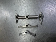 Lot Of Steel Bicycle Frame Building Bridges 3 Styles & Seat stay Reinforcements