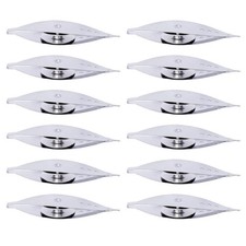 12Pieces Sewing Shuttle Set Sewing Machine Shuttles Long Metal Shuttles