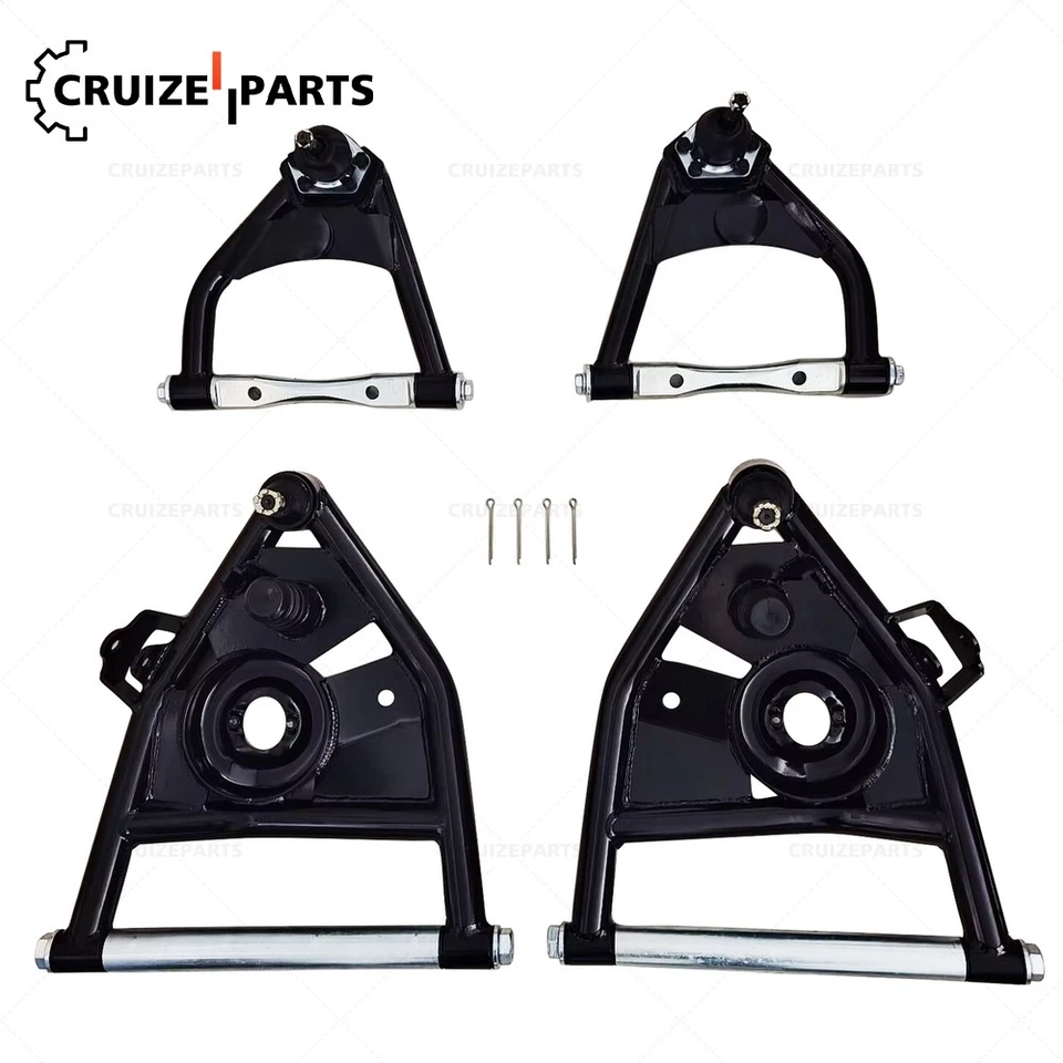 New Tubular Control Arms Upper And Lower For 1963-1970 Chevrolet GMC C10 Pickup Foto 2 de 4