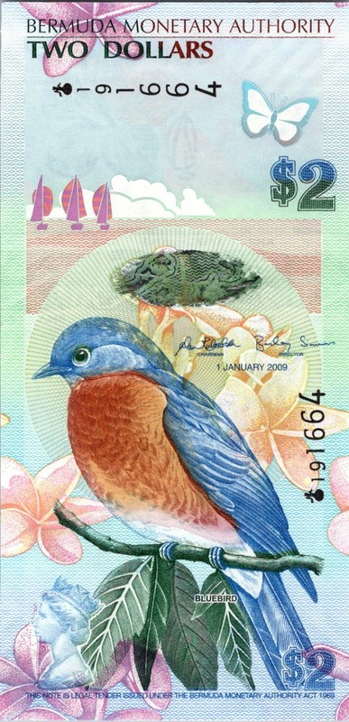 Bermuda $2 2009 ... UNC