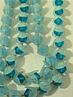 Vintage West Germany Signed Multi-Strand Necklace. Blue Floral Beads. Gorgeous. — photo 8