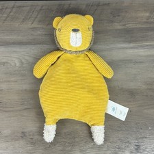 Cloud Island Ribbed Lion Baby Lovey Corduroy Yellow Target Security Stuffed Toy