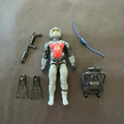 1985 HASBRO GI JOE COBRA EELS v1 FROGMAN FIGURE 100% COMPLETE TIGHT NM-