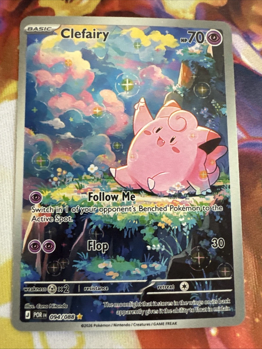 Lillie's Clefairy Ex Pokémon TCG Cards for sale | eBay