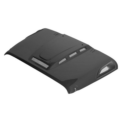 For Jeep Wrangler 2007-2017 Smittybilt H.E.M.I. Vented Hood Unpainted