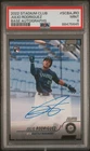 Julio Rodriguez Rookie Base Auto 2022 Topps Stadium Club SP RC MINT PSA 9