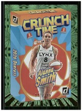 2026 Donruss WNBA #16 Alanna Smith Crunch Time Green Fireworks #/399