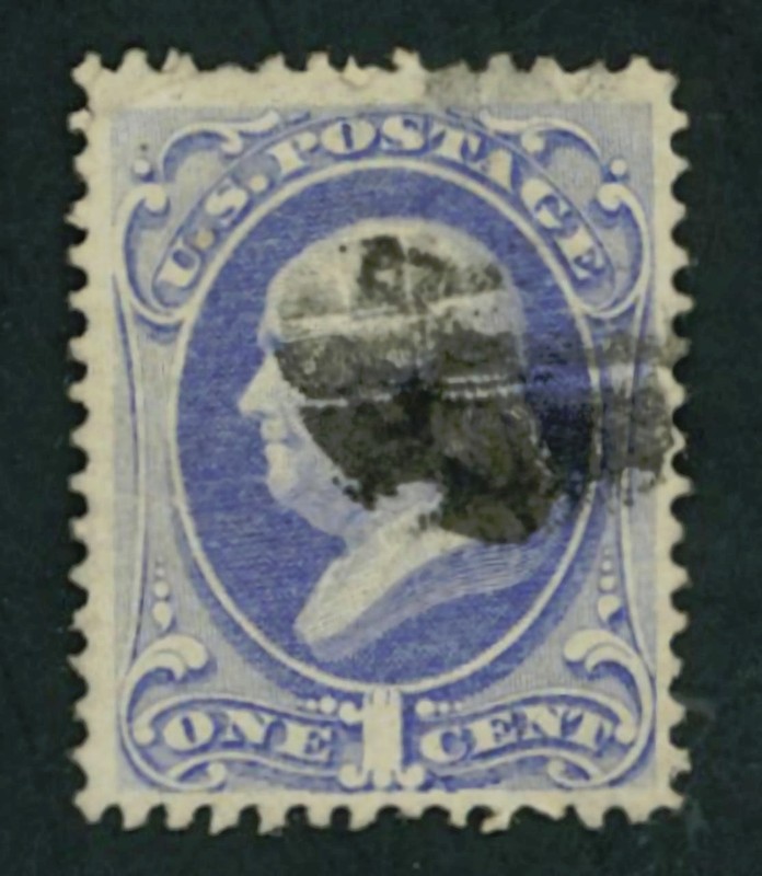 U S stamp Scott # 145 one (1) cent Washington used  as shown