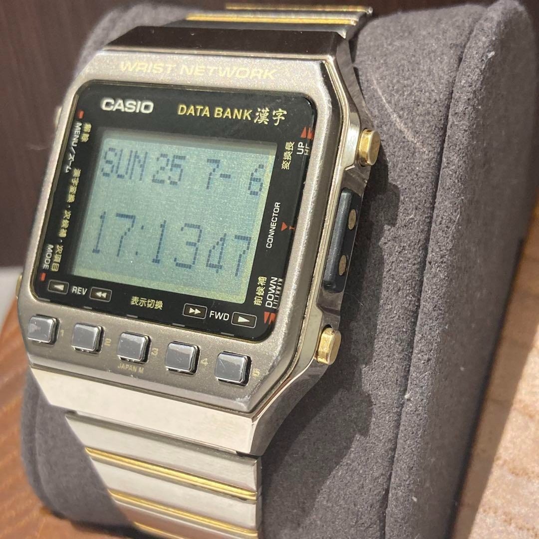 CASIO DATA BANK 漢字 DKW-100 ヴィンテージ Casio Digital Rare DKW-100 Data Bank | eBay