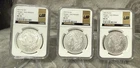 2023 Fiji Morgan Dollars 1881 CC 1892 CC 1893 CC NGC MS70 Ultrabreaks Gold Rush
