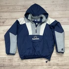 Vintage Penn State Nittany Lions Starter Jacket Size L NCAA Football Kangaroo