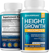 Height Growth Capsules Calcium Bone Support Supplement