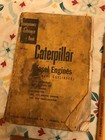 4 CATERPILLAR PARTS CATALOGS D342,3208,AND DIESEL ENGINES REFERENCE BOOK — photo 2
