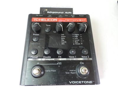TC Helicon Voicetone Harmony G XT Vocal Effects Processor Pedal w
