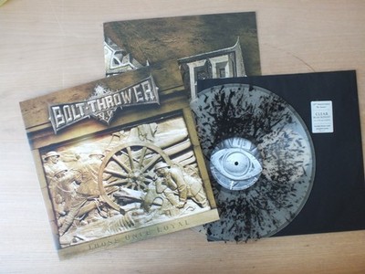 Bolt Thrower    Those Once Loyal  REISSUE  Clear Blackdust   LP   Vinyl  mint-