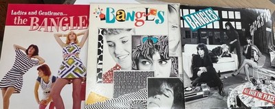 THE BANGLES VINYL LOT - LADIES & GENTLEMEN/SELF-TITLED EP/ALL OVER PLACE lp