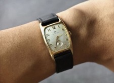 Vintage Hamilton Boulton II Watch  10K Gold F...