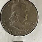 1952 Franklin Silver Half Dollar * Bright sheen * Free shipping