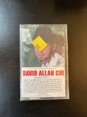 Sealed David Allan Coe Biggest Hits 1982 RARE