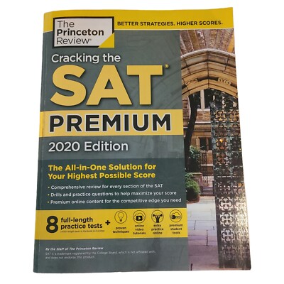 The Princeton Review Cracking the SAT 2020 Premium Edition 8 Practice Tests